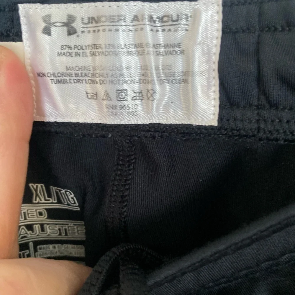 Men’s extra large fitted heat gear coupe athletic pull on pants